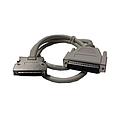 SCSI II to SCSI I cable, 50-pin SUB-D plug / socket, length: 1m