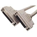 Fast SCSI3 A extension, 50-pin D-SUB connector, 1.27mm ->  50-pin SUB-D connector, 1.27mm