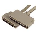 SCSI3 on ​​SCSI2, 50-pin D-SUB connector -> 68-pin D-SUB connector / clip