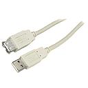 USB link cable, 2 x USB Steacker Type A Length: 2m
