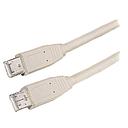 IEEE 1394 Fire Wire Kabel, 6-pol Stecker / Stecker, Länge: 2m